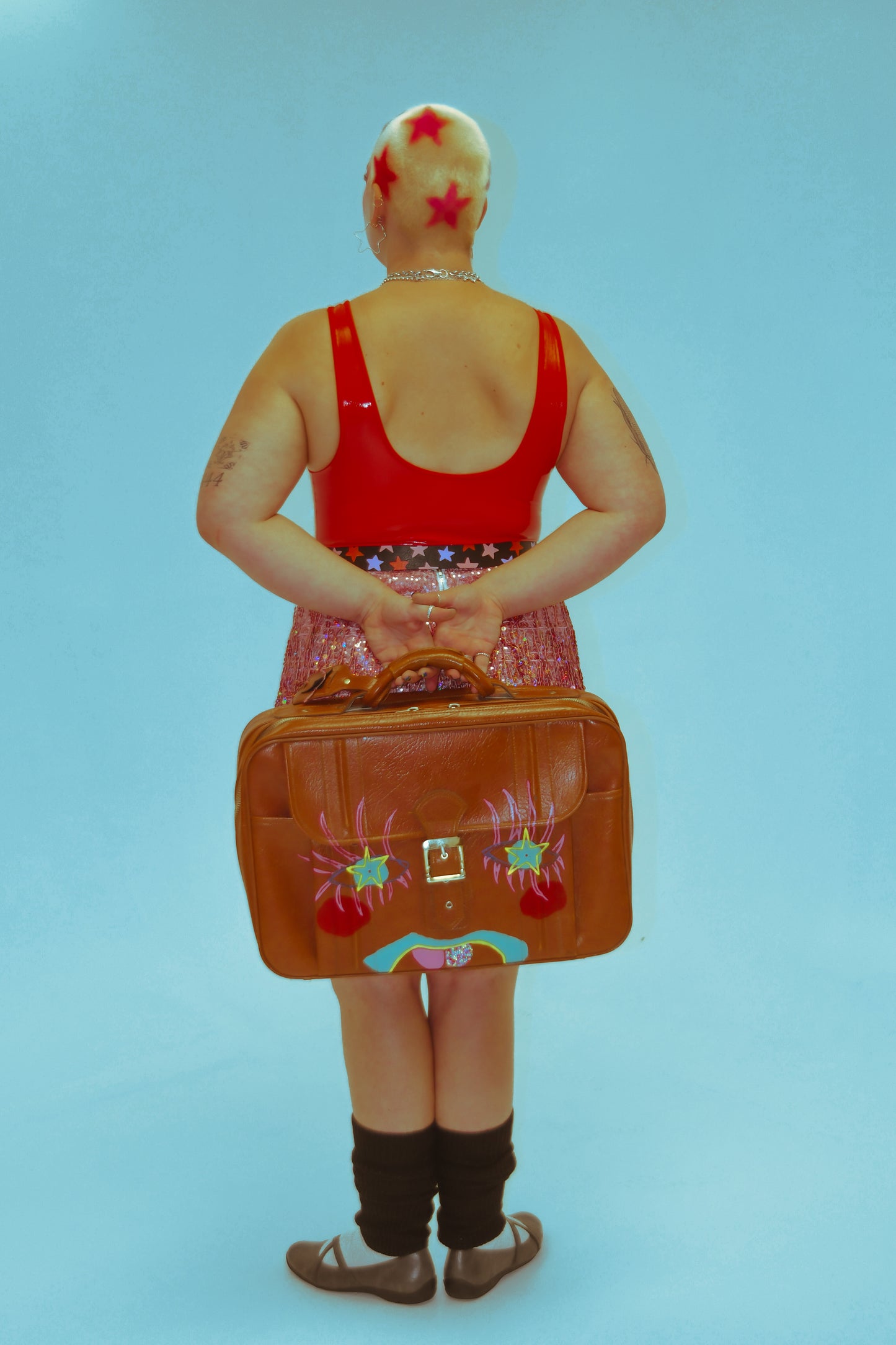 “Blush 4 Me” luggage case