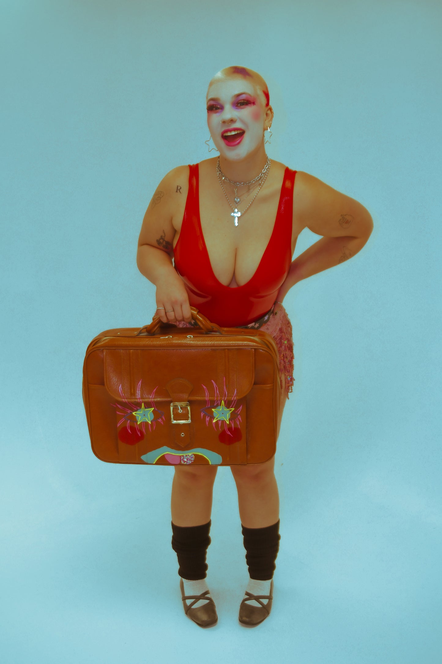 “Blush 4 Me” luggage case