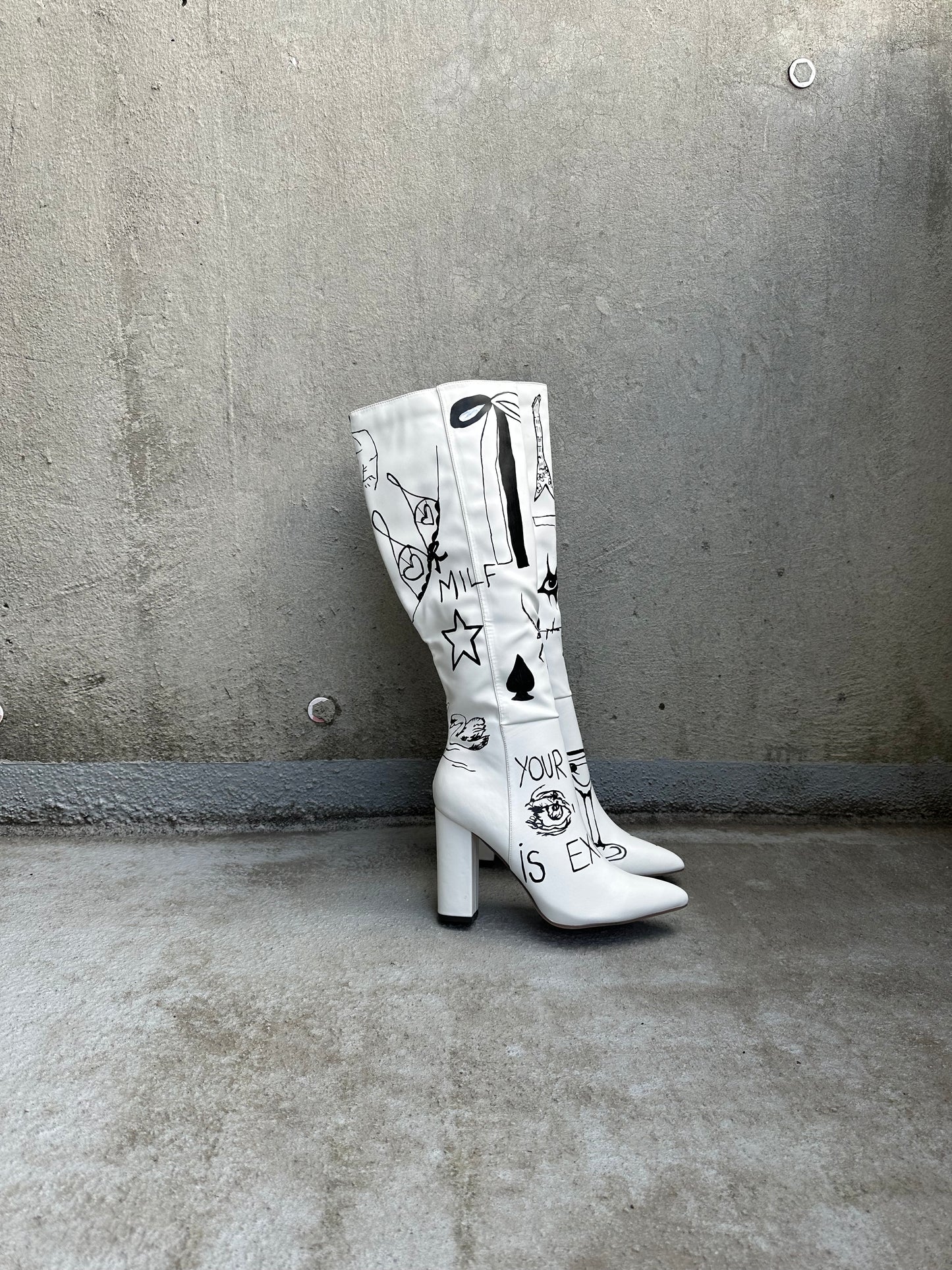 “Dear Diary” knee highs