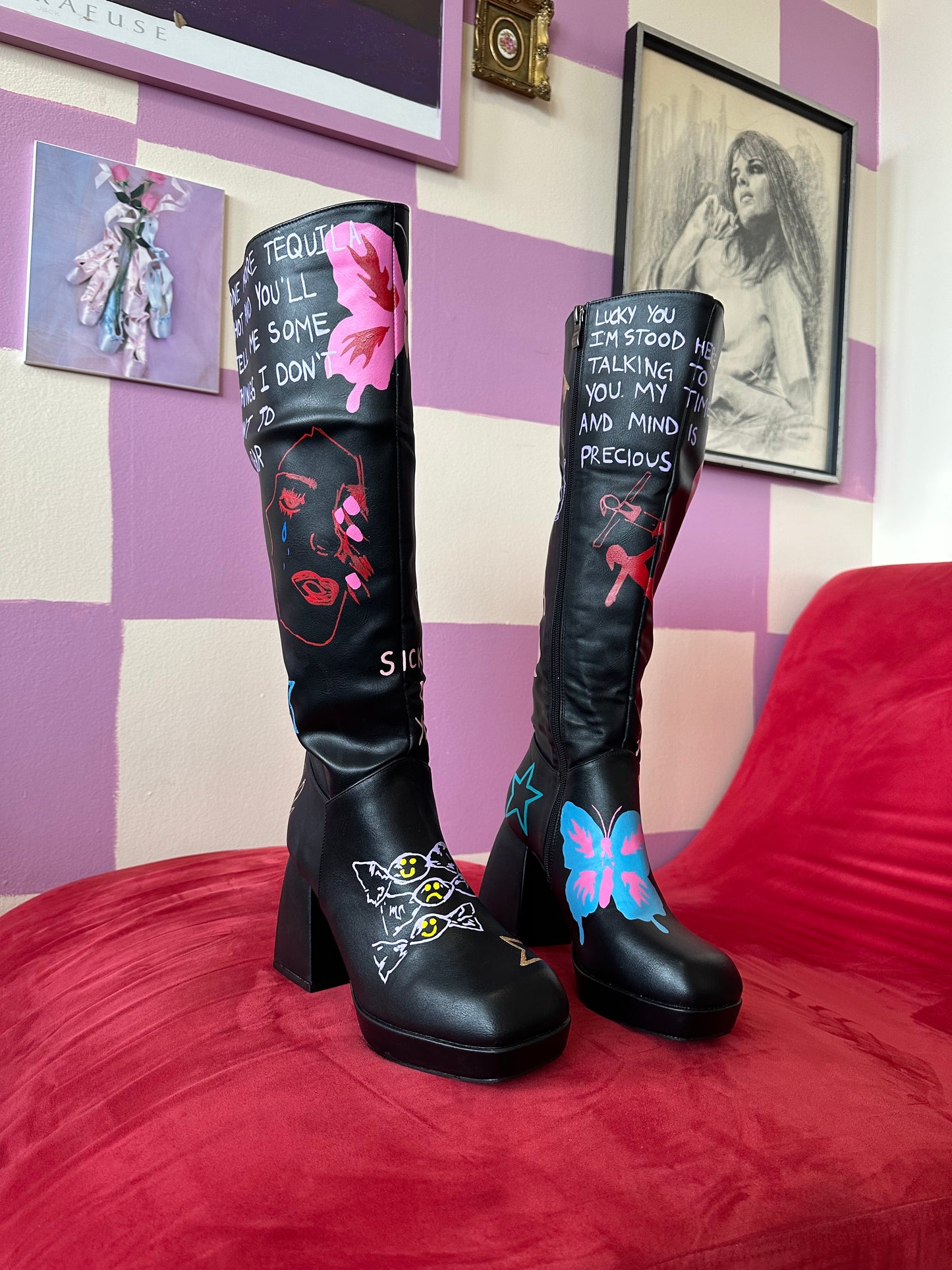 “Unleash” knee high