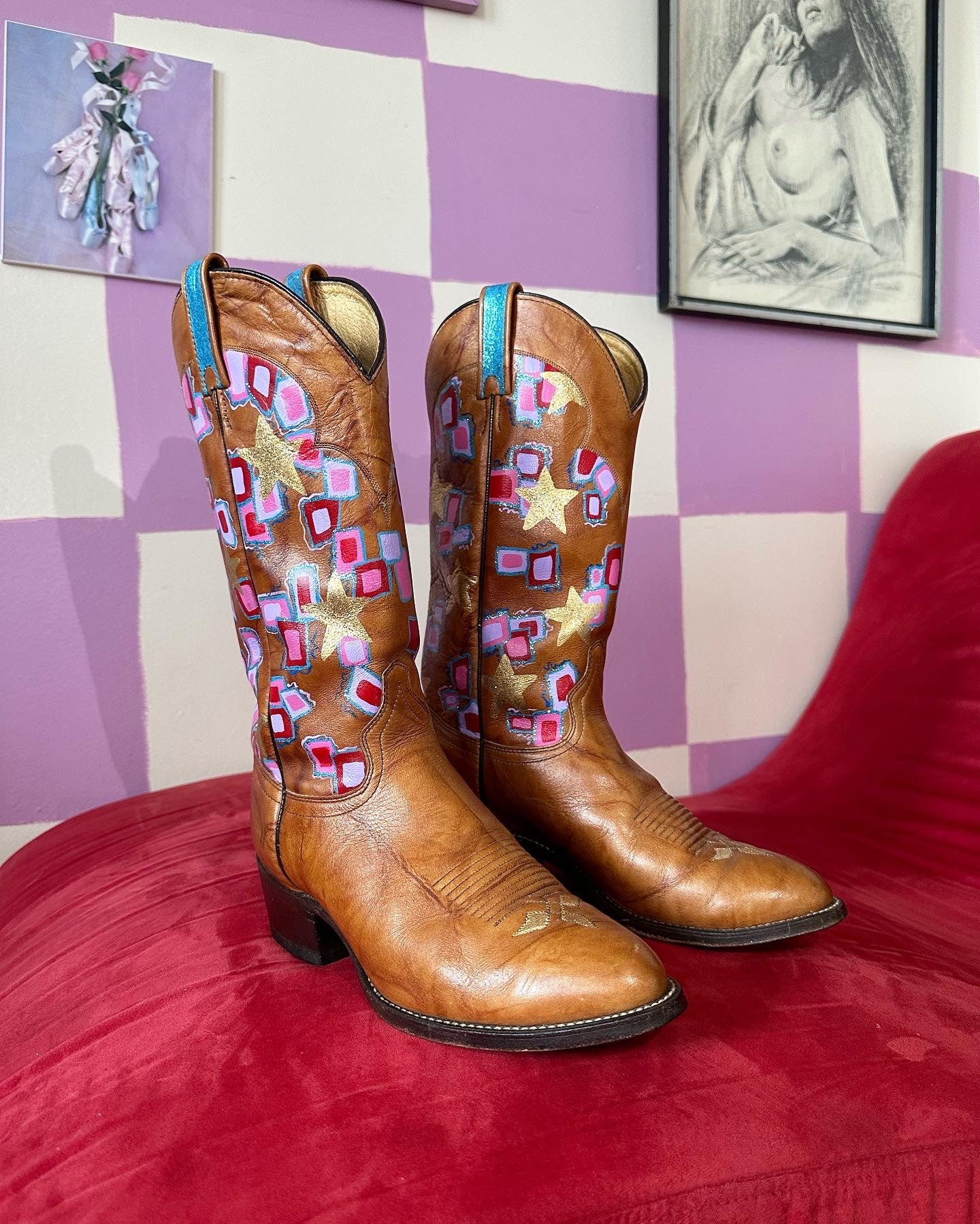 “Ride Em’ “ cowboy boots