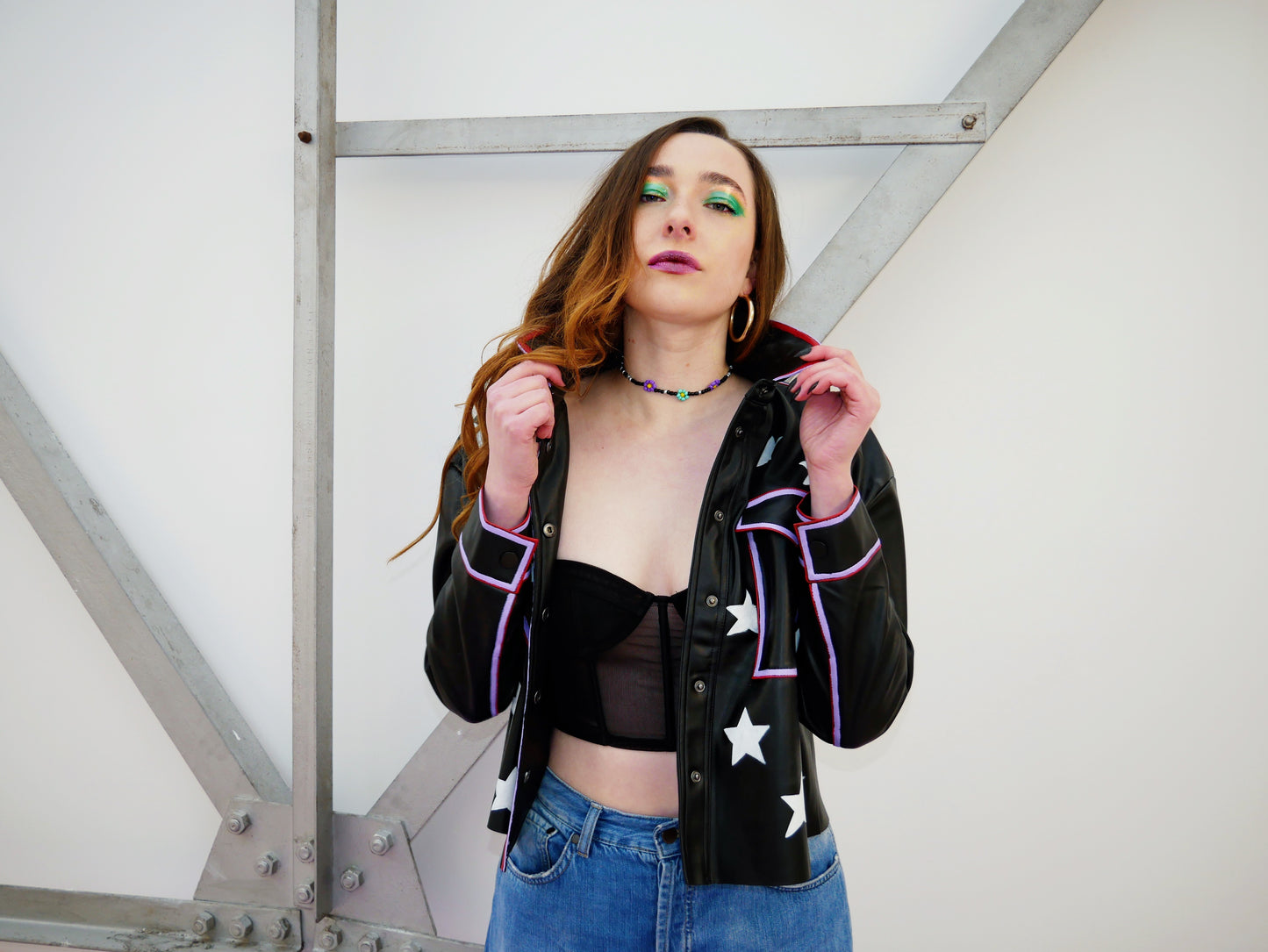 "Ride of Your Life" oversized short jacket