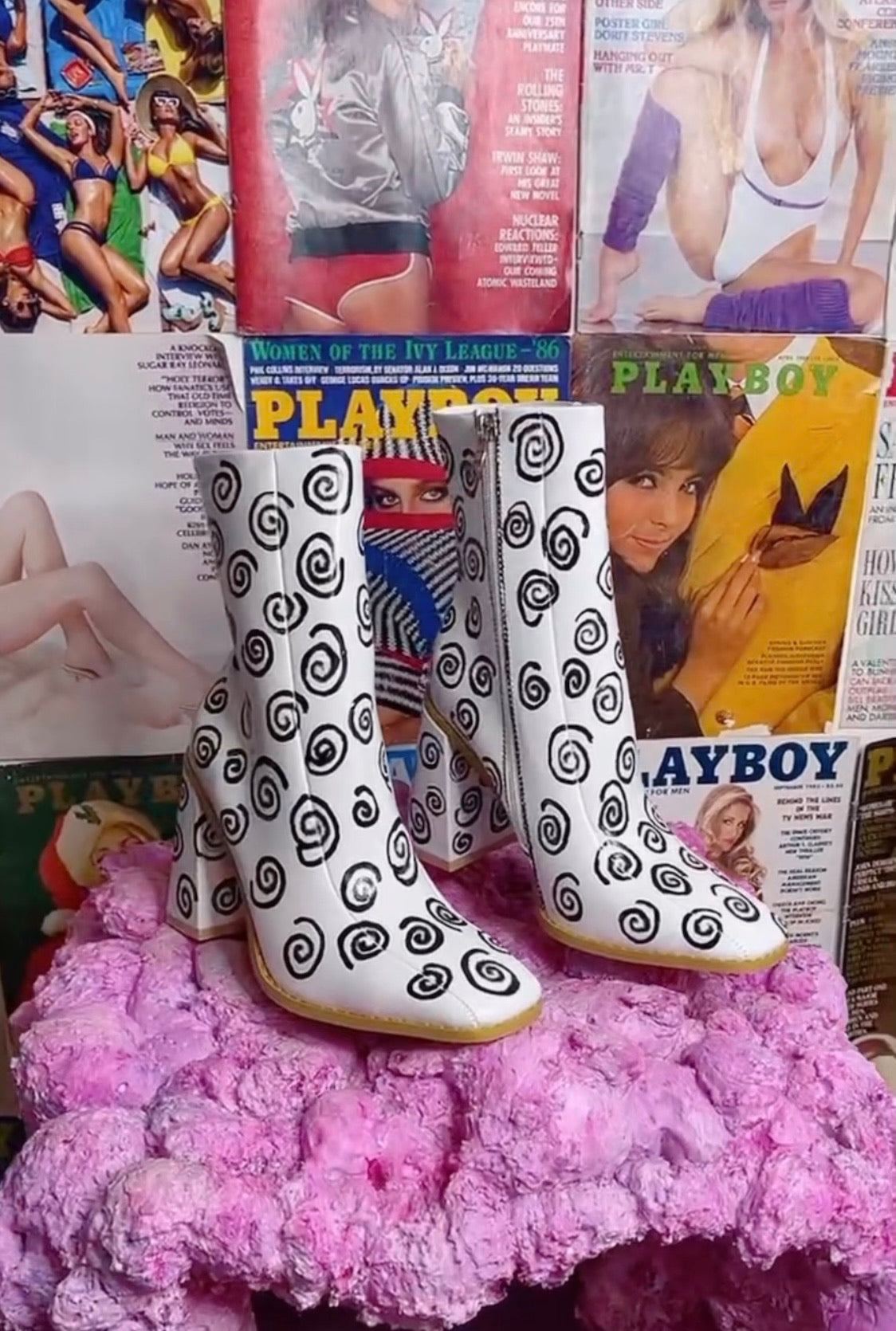 “In a Trance” modern go go boot