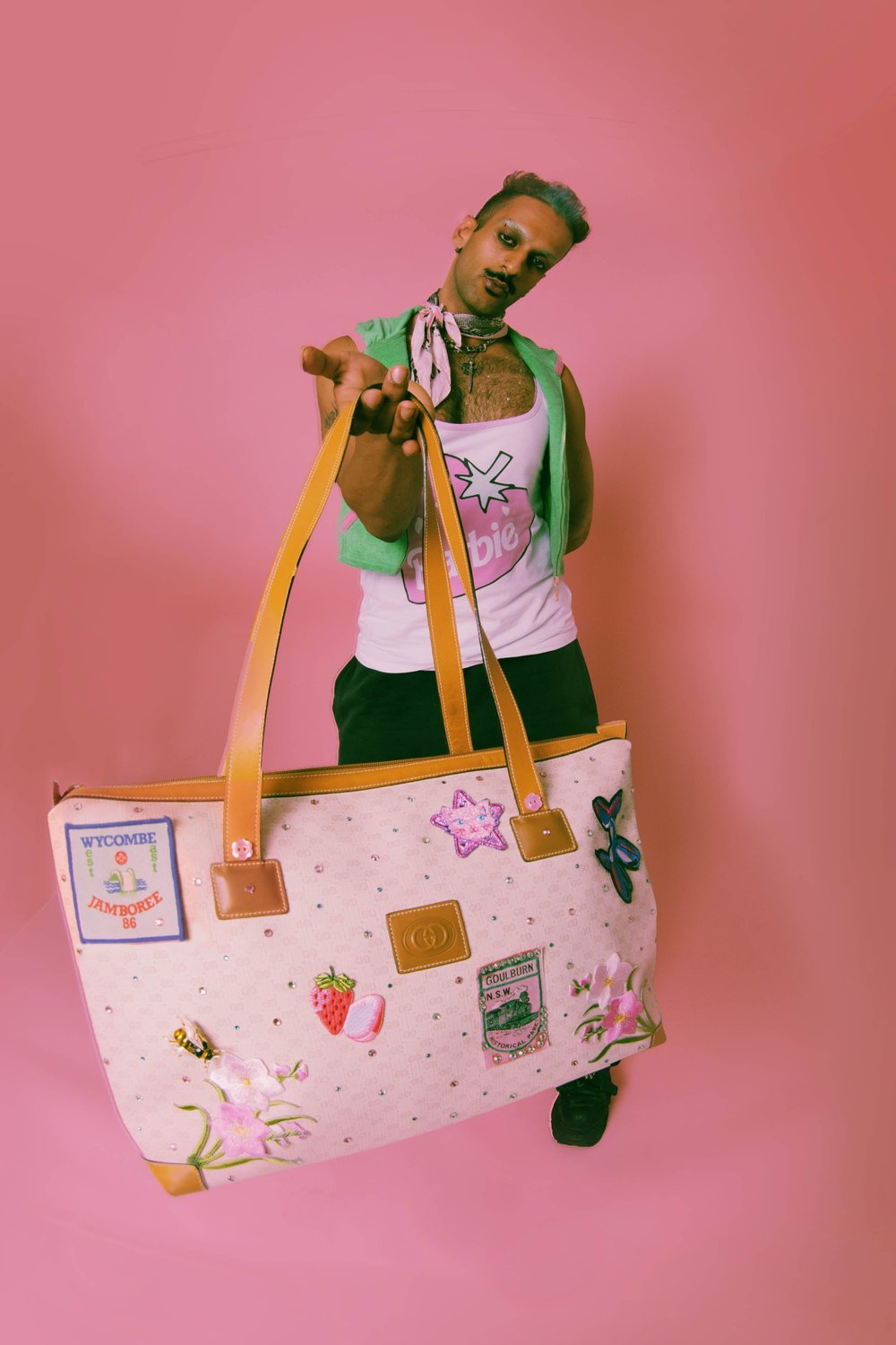 “SCOUTS HONOUR” Gucci tote