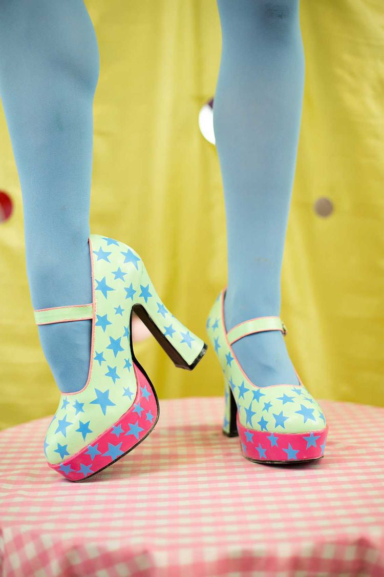 “Intergalactic” housewife heels