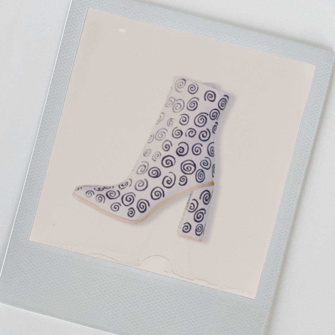 “In a Trance” modern go go boot