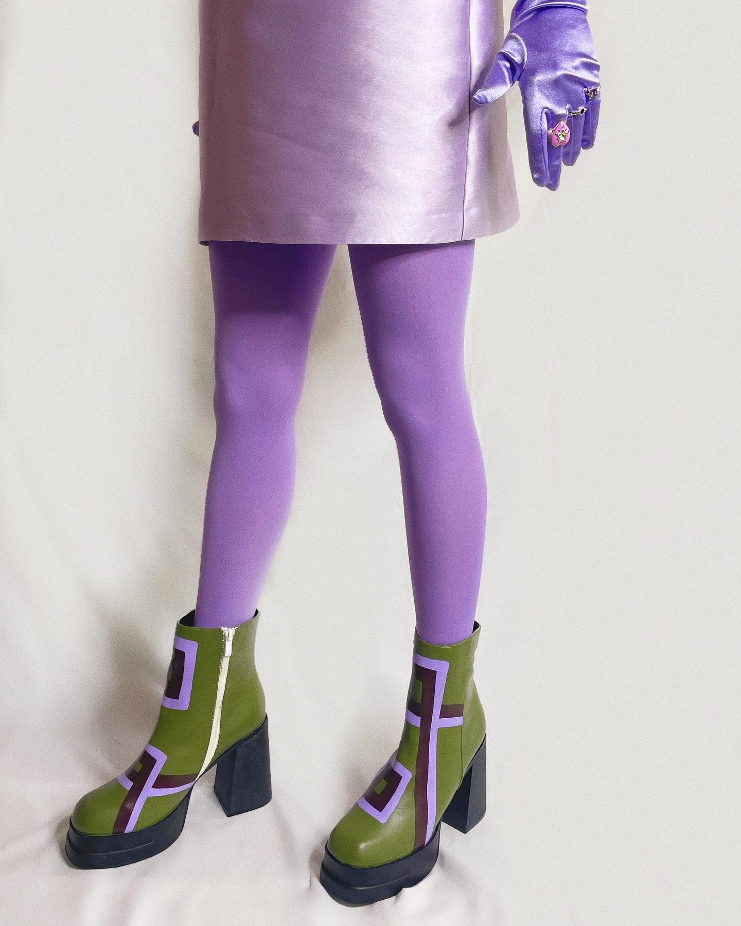 “JAGGS” chunky ankle boots