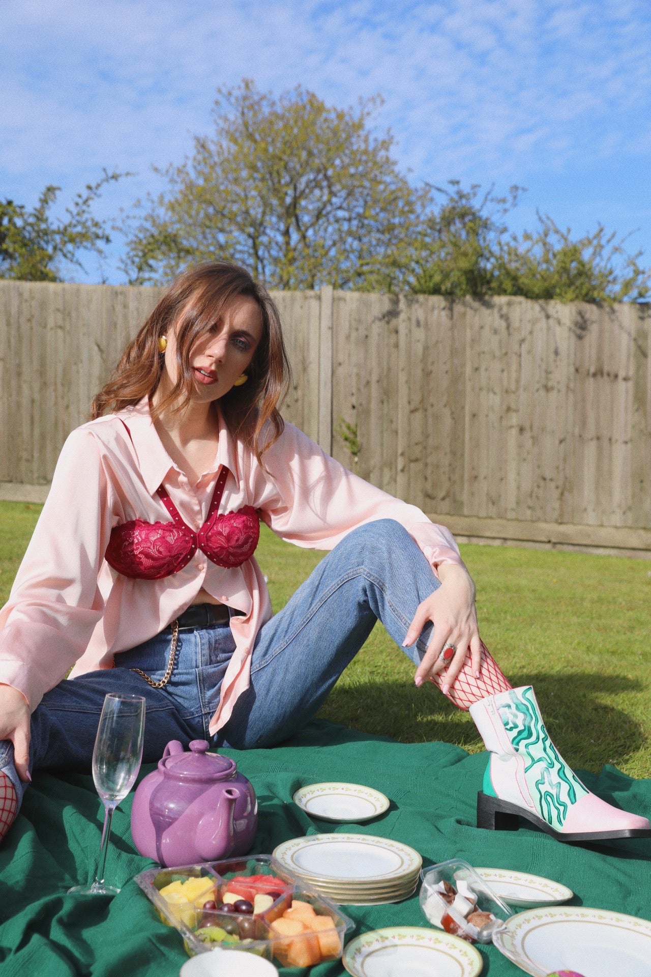 “Pineapple Express” retro boots