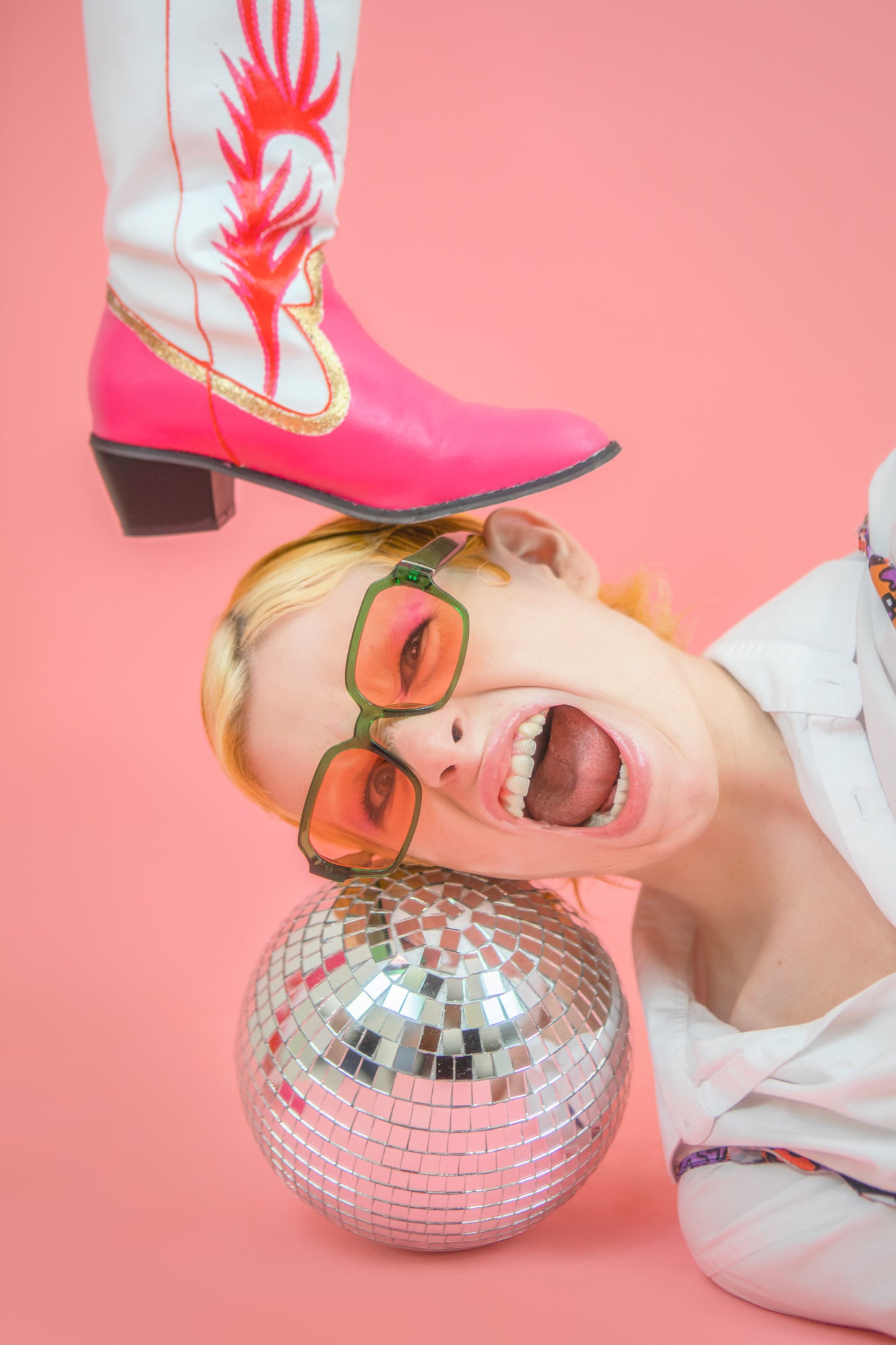 “Pink Lady” Cowboy boots