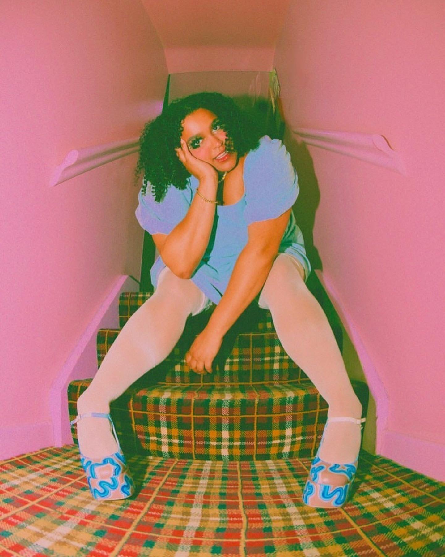 “Here’s Johnny” Platform Mary janes