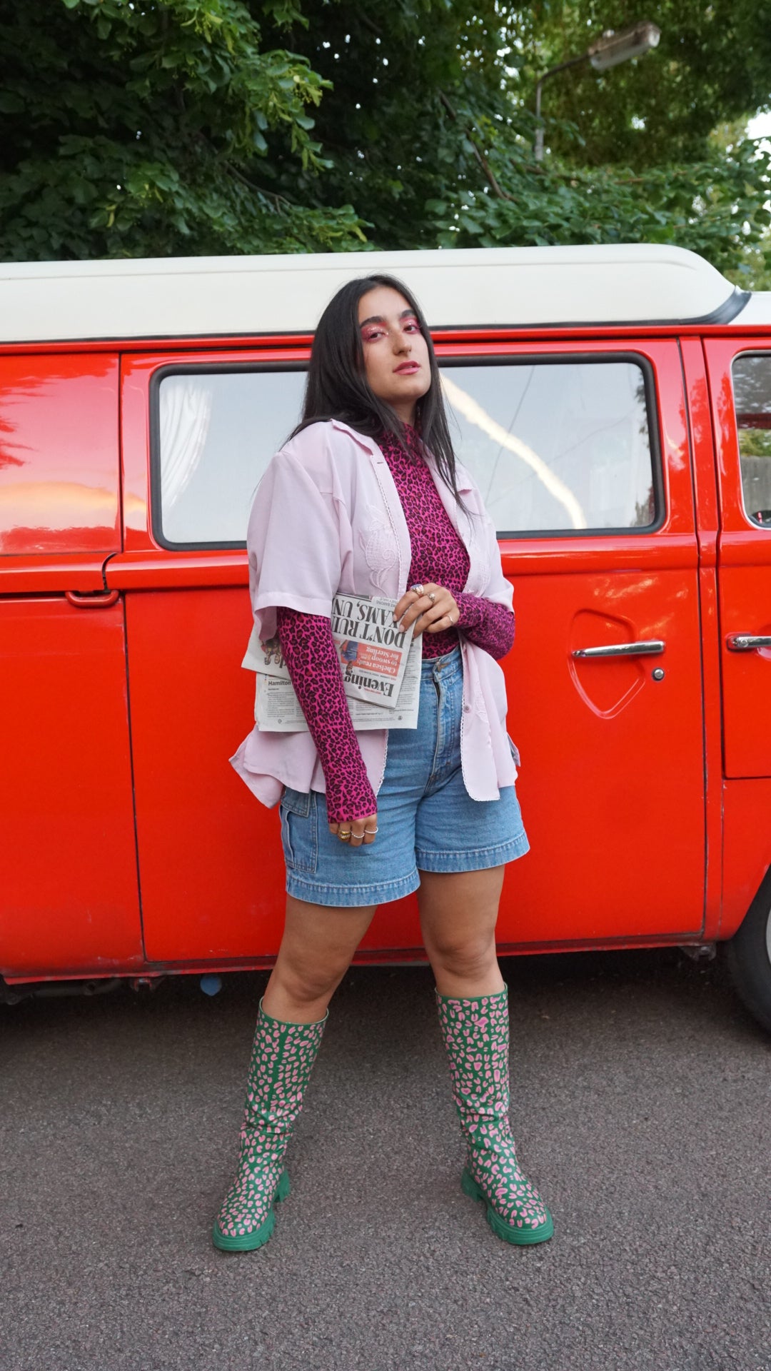 “Hot Girl Camo” Knee highs