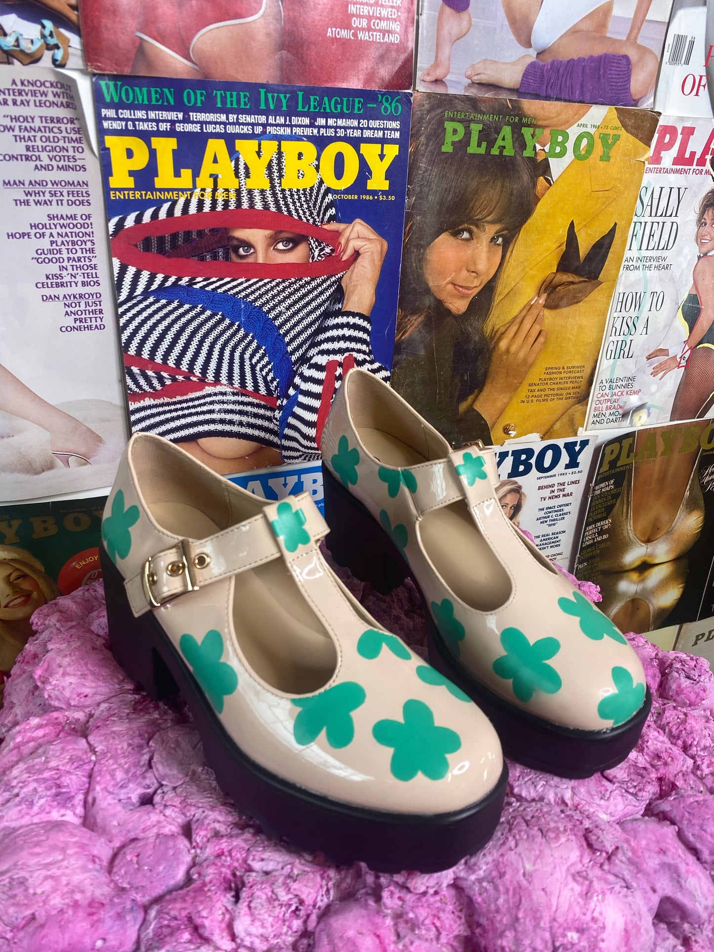 “Bloom” Mary janes