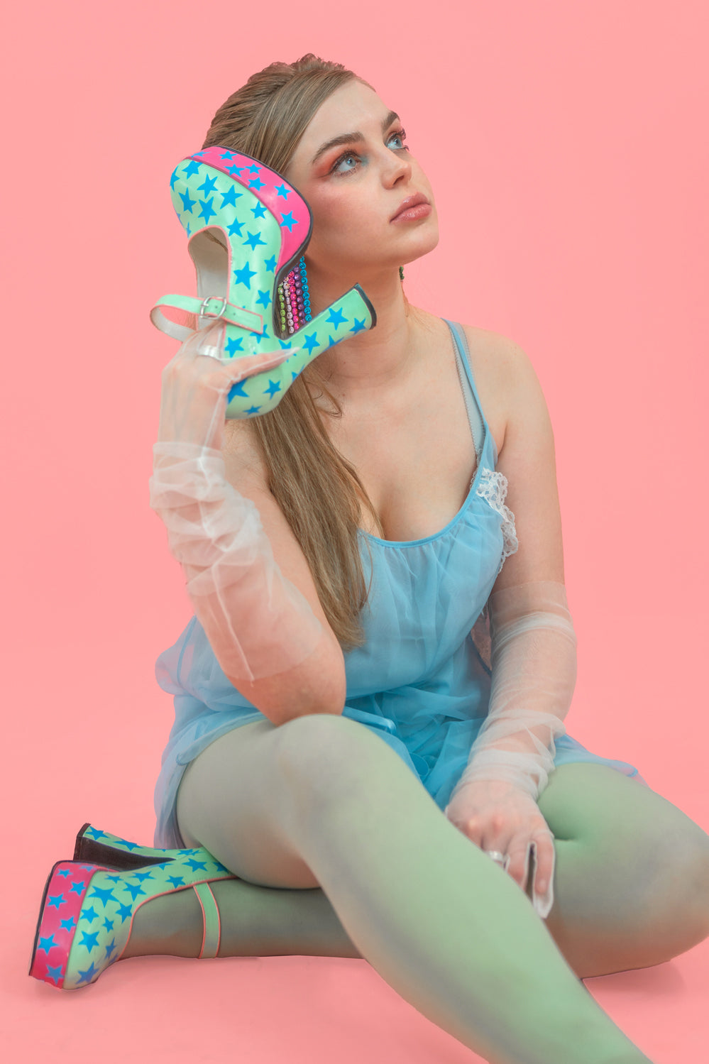 “Intergalactic” housewife heels