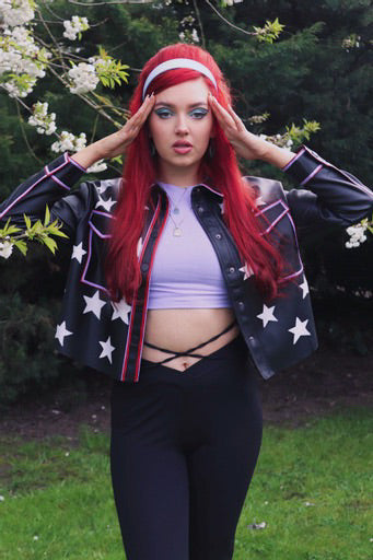 "Ride of Your Life" oversized short jacket