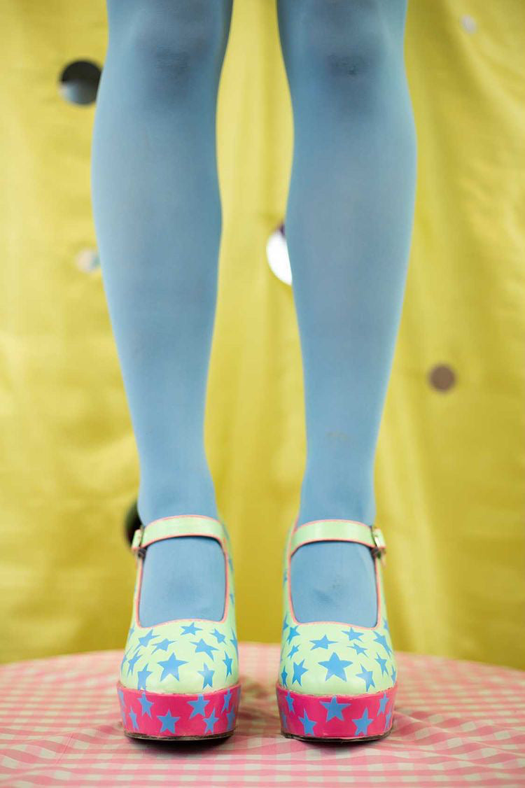 “Intergalactic” housewife heels