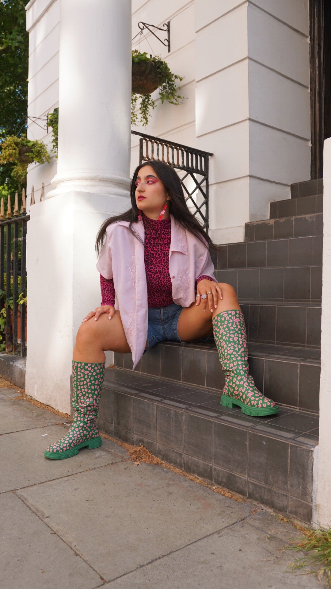 “Hot Girl Camo” Knee highs