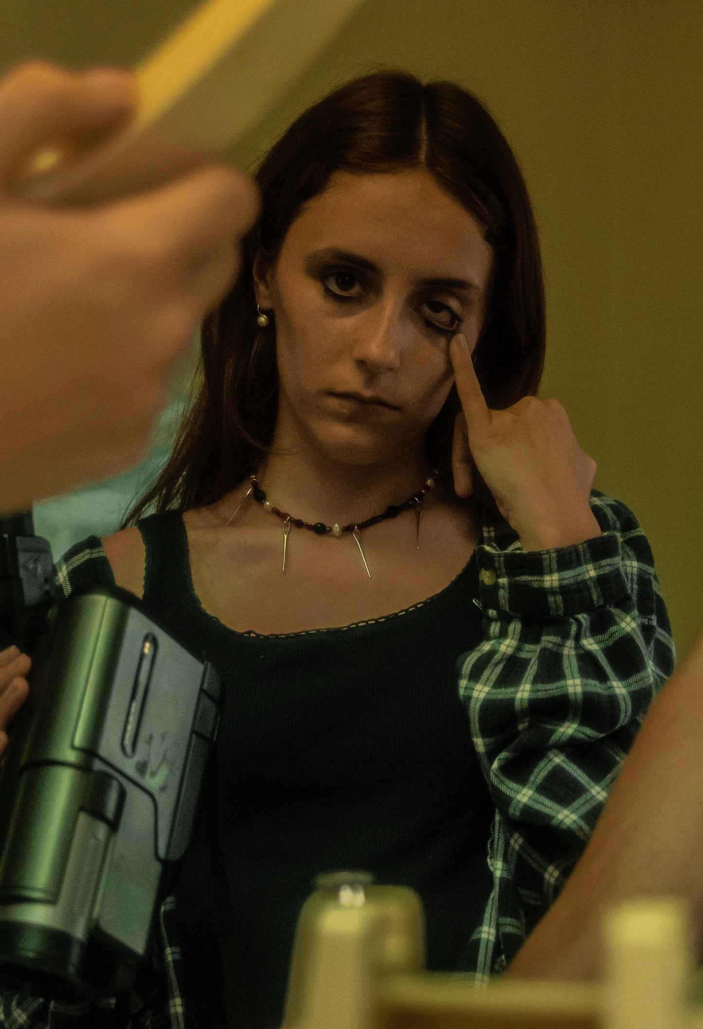 “Pierced” necklace