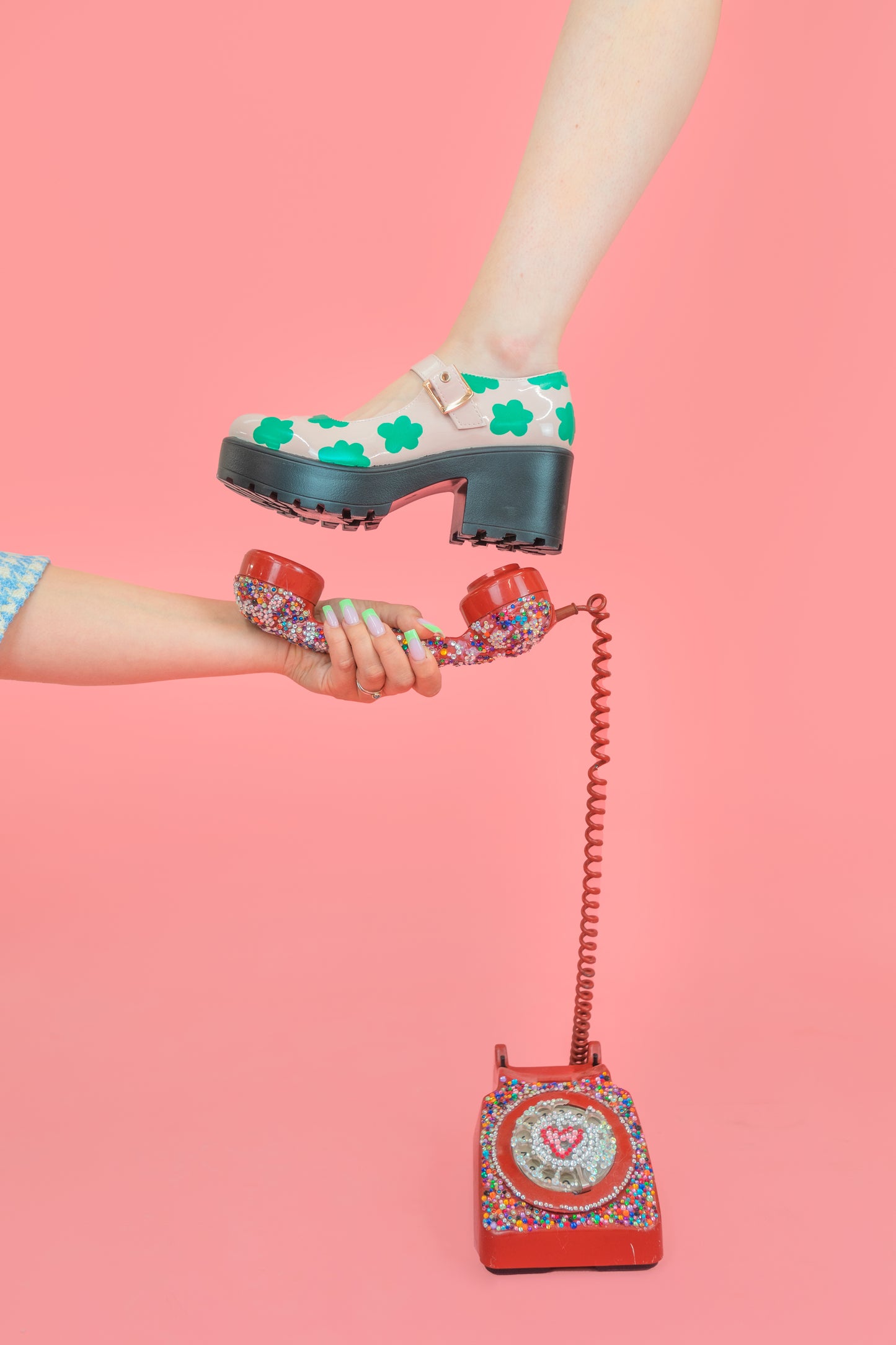 “Bloom” Mary janes