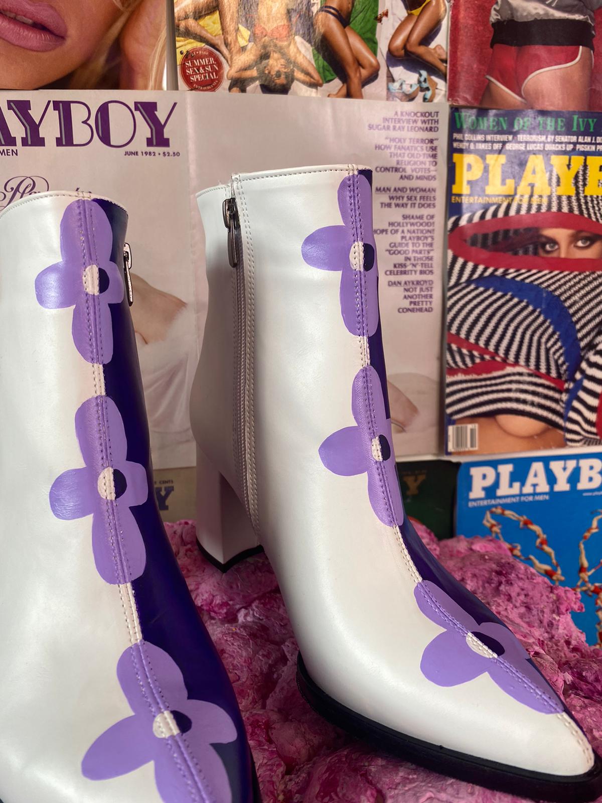 “Purple dream” boots