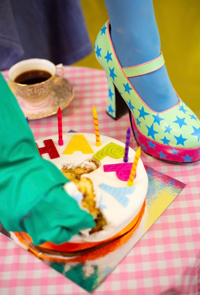 “Intergalactic” housewife heels