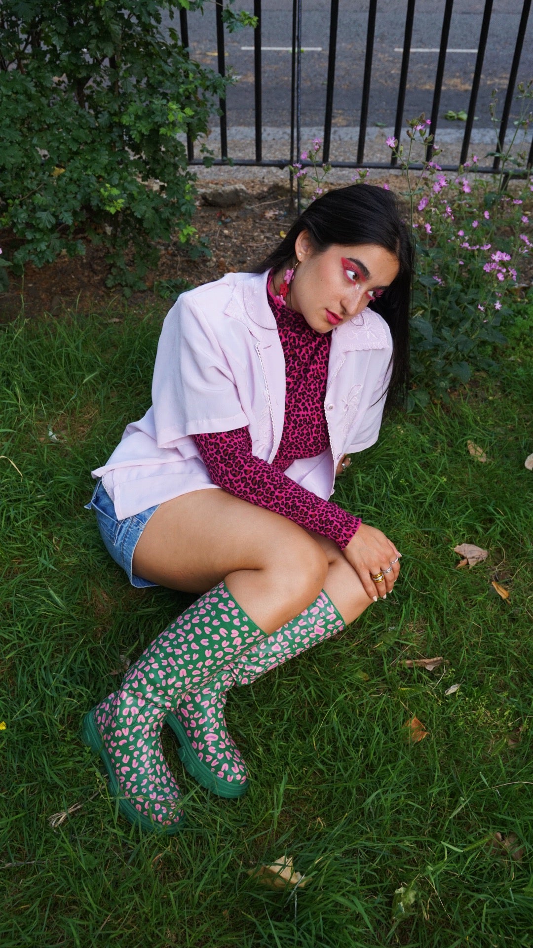 “Hot Girl Camo” Knee highs