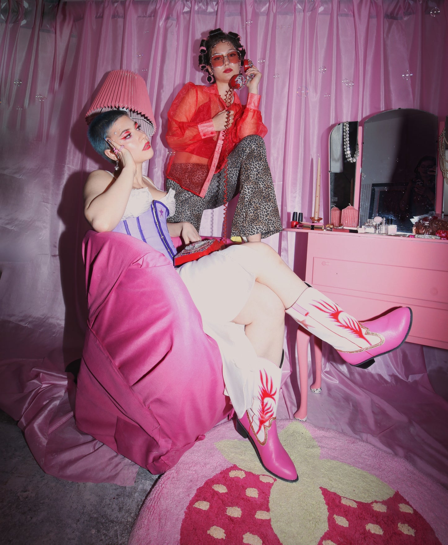 “Pink Lady” Cowboy boots