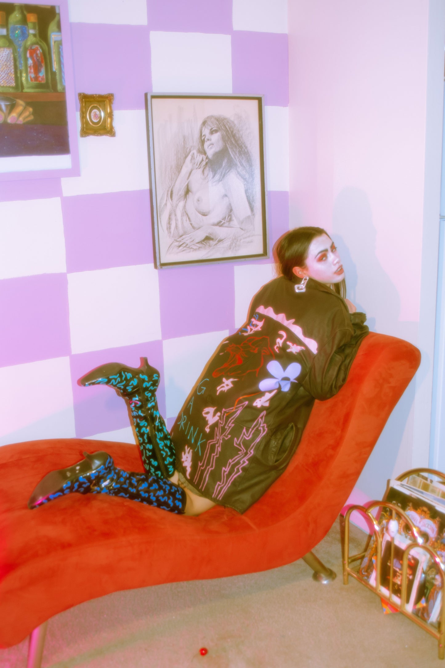 “Bitten” Leather Jacket