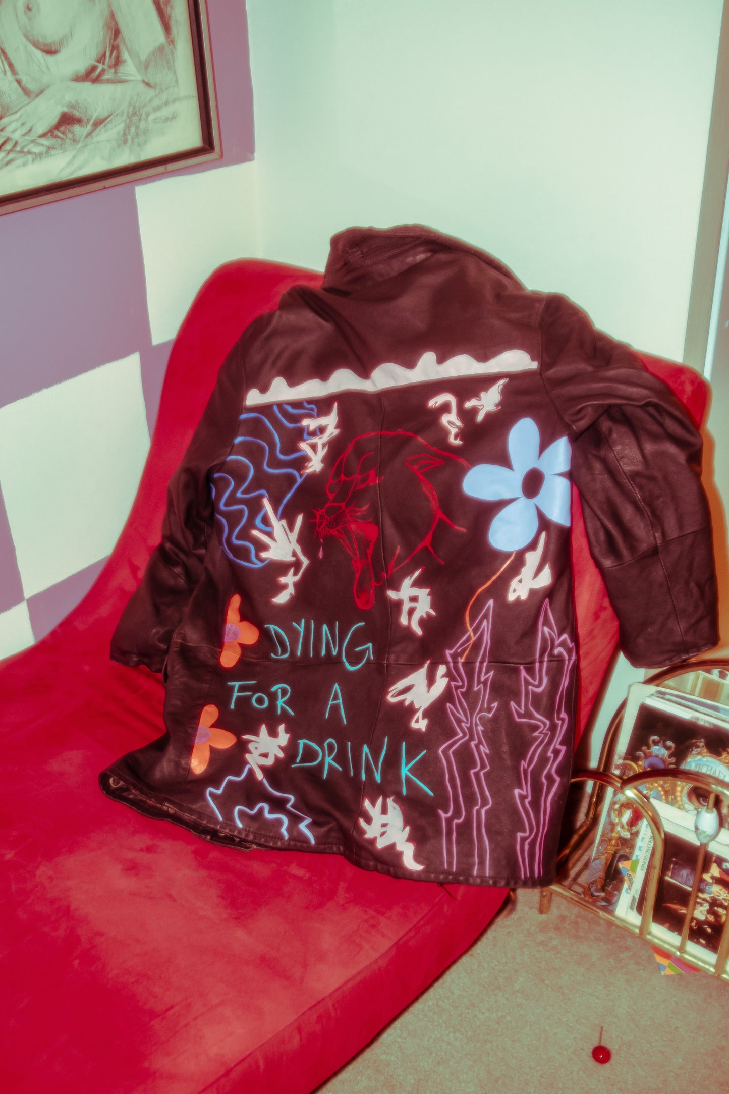 “Bitten” Leather Jacket