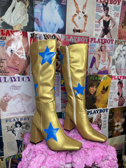 “Man after Midnight” go go boots