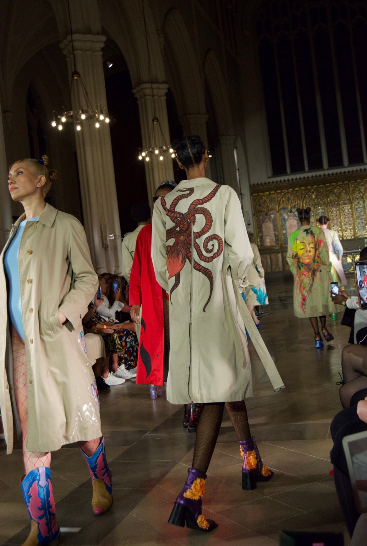 SS23 “Crater Walk” ankle boots