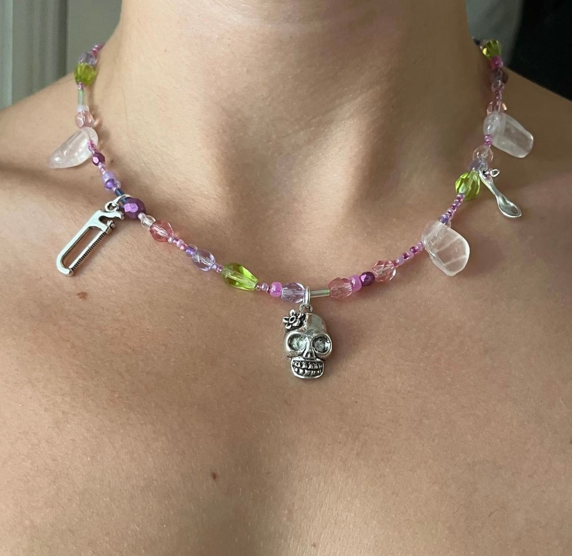 “Sugar Pills” necklace