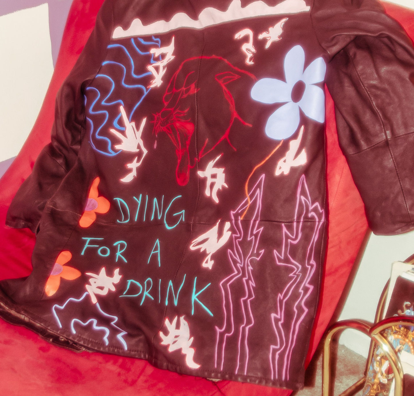 “Bitten” Leather Jacket