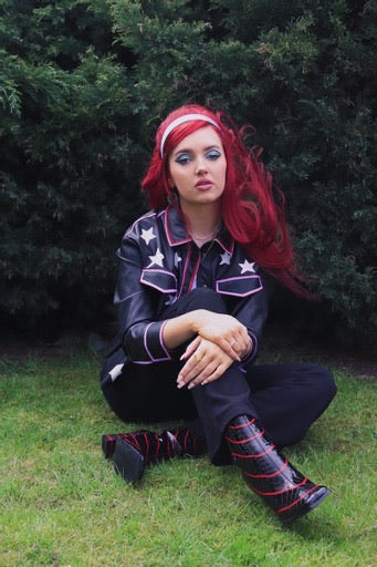 "Ride of Your Life" oversized short jacket