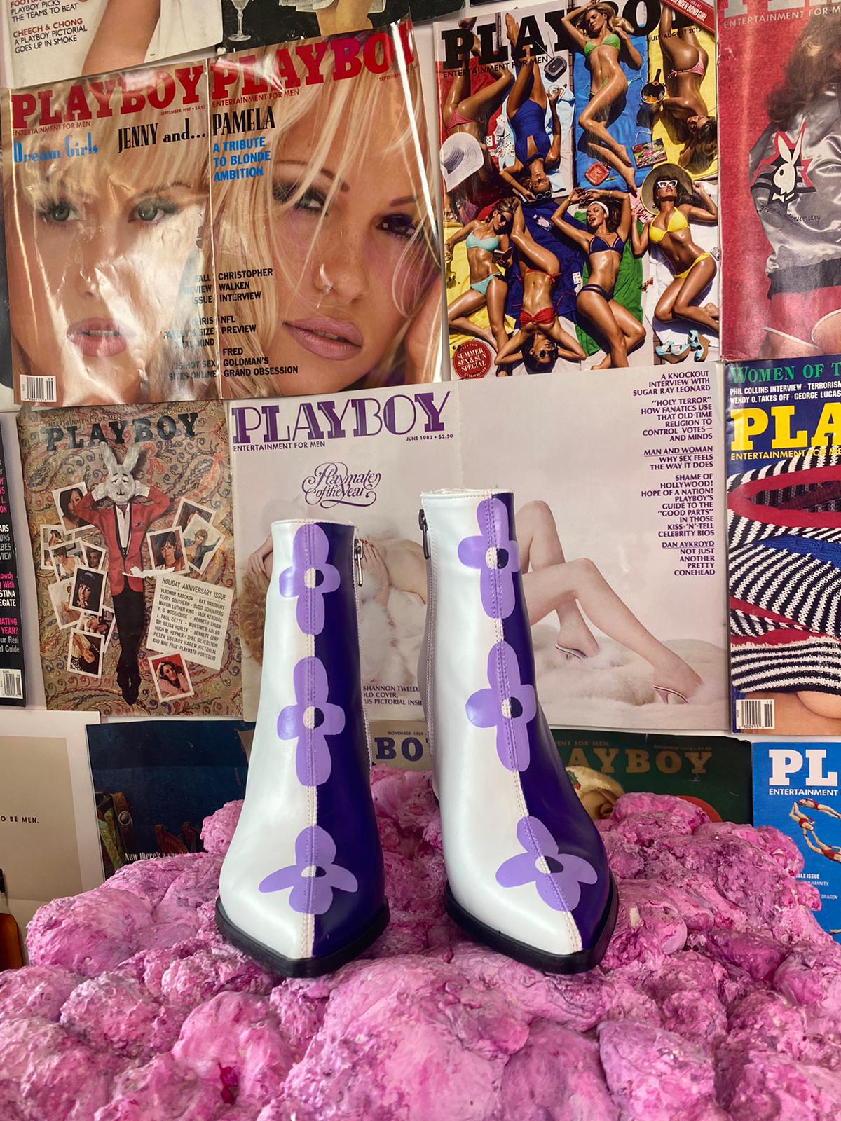 “Purple dream” boots