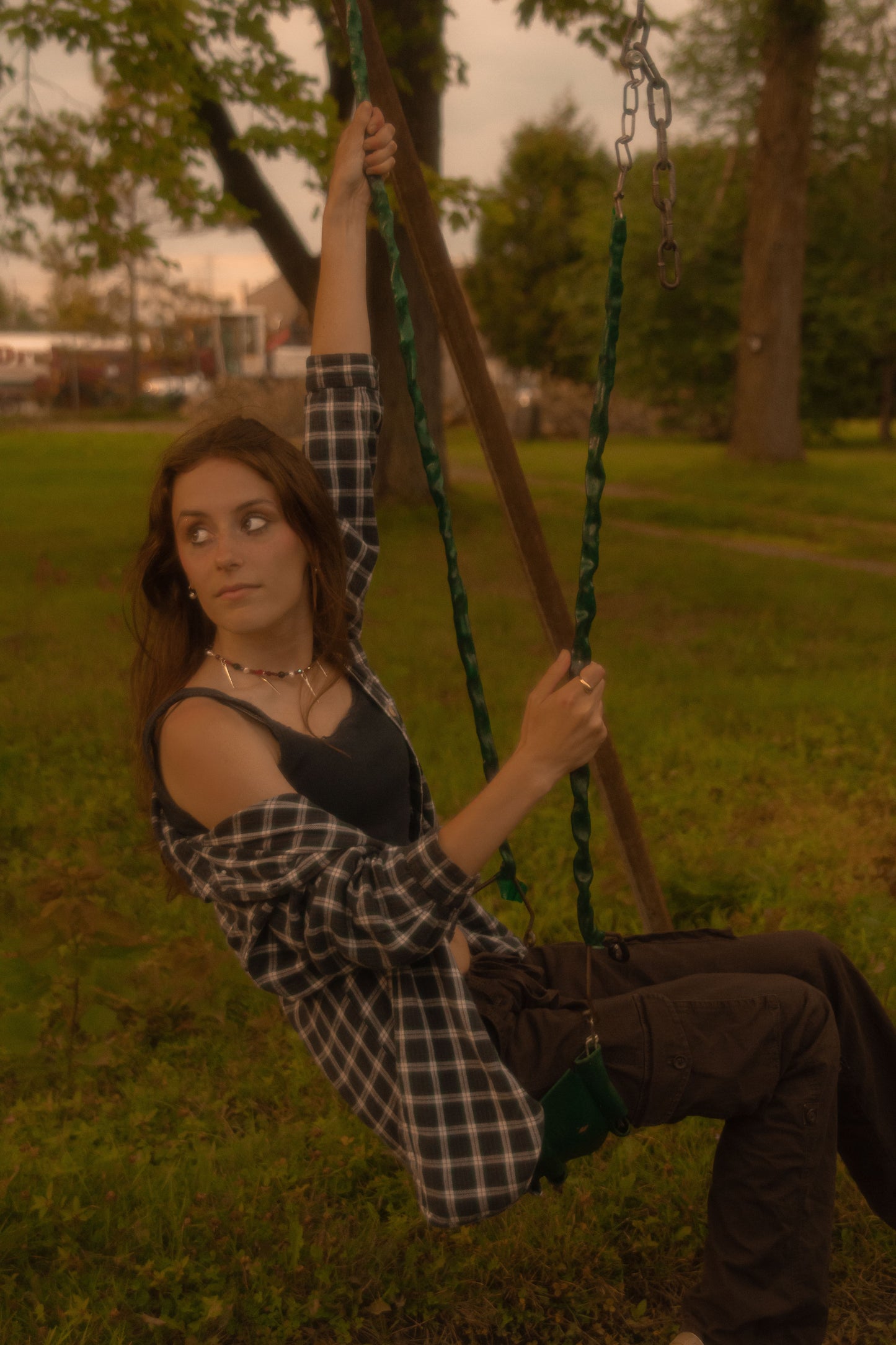 “Pierced” necklace