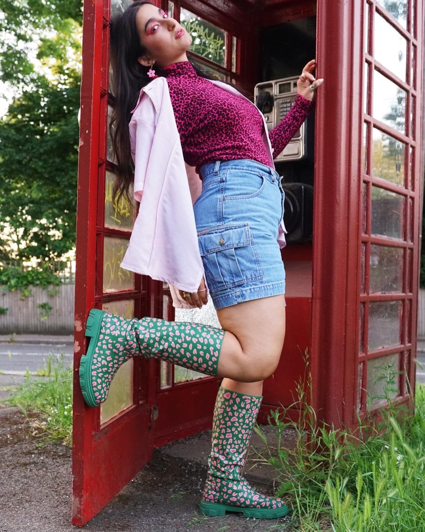 “Hot Girl Camo” Knee highs