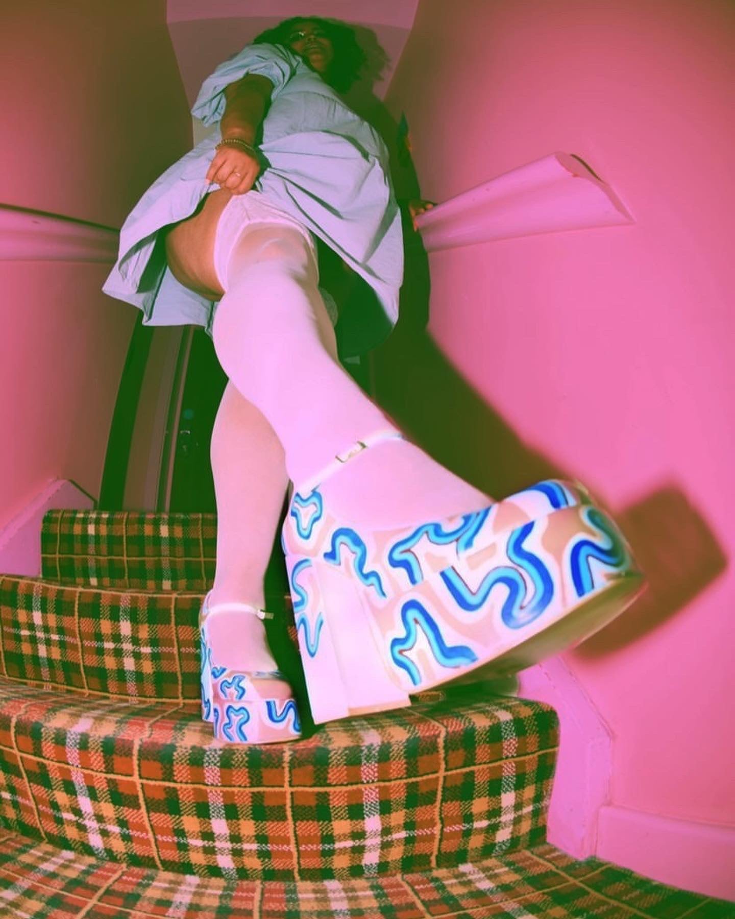 “Here’s Johnny” Platform Mary janes