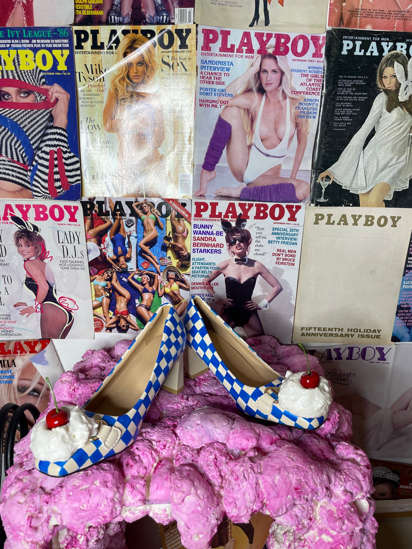 “Birthday Invite” kitty heels