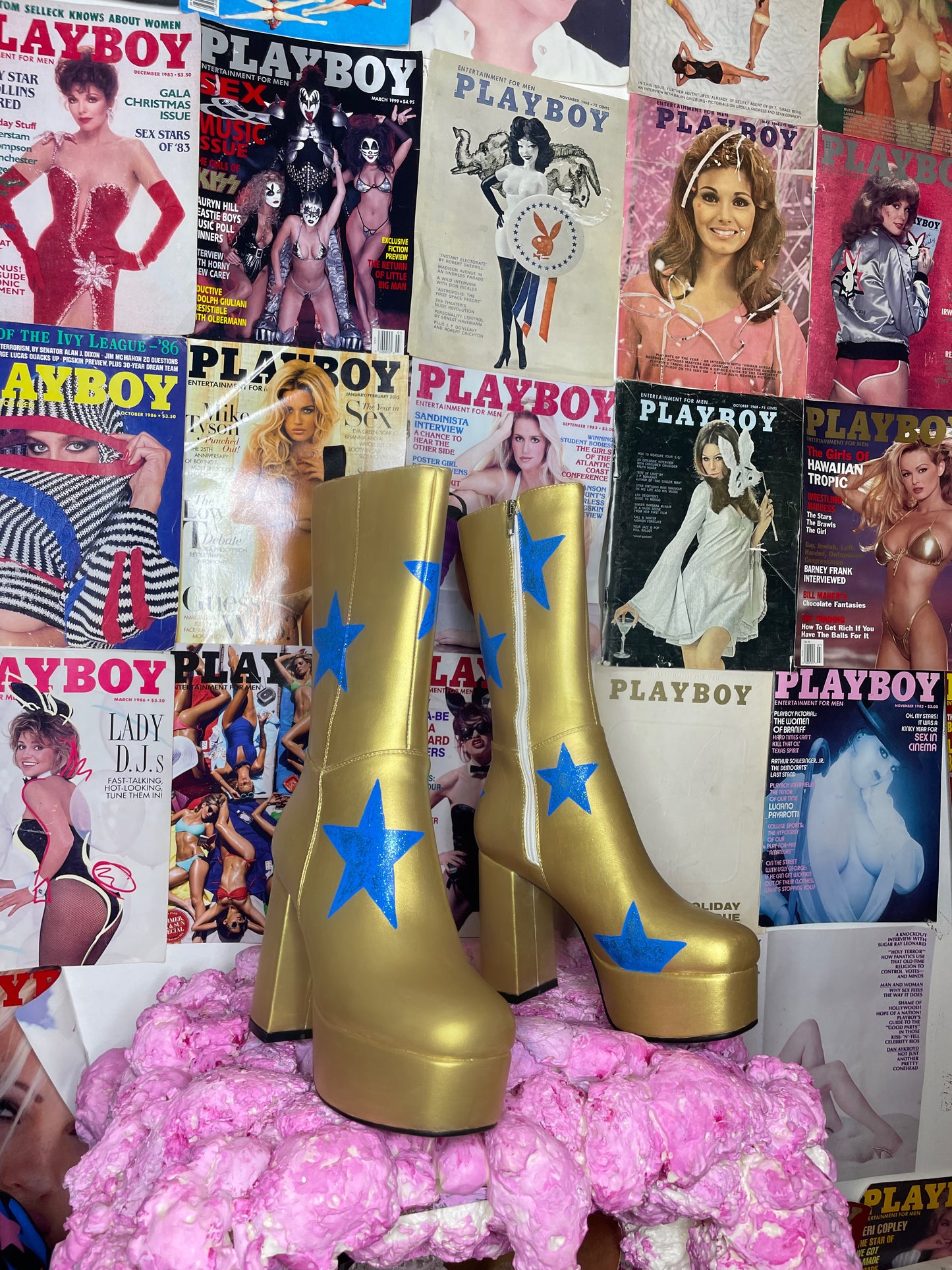 “Man after Midnight” go go boots