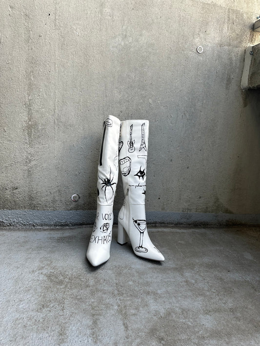 “Dear Diary” knee highs