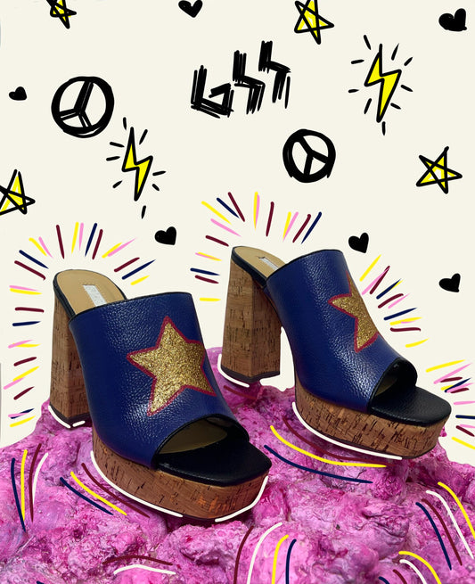 "Such A Brat" heeled sandals