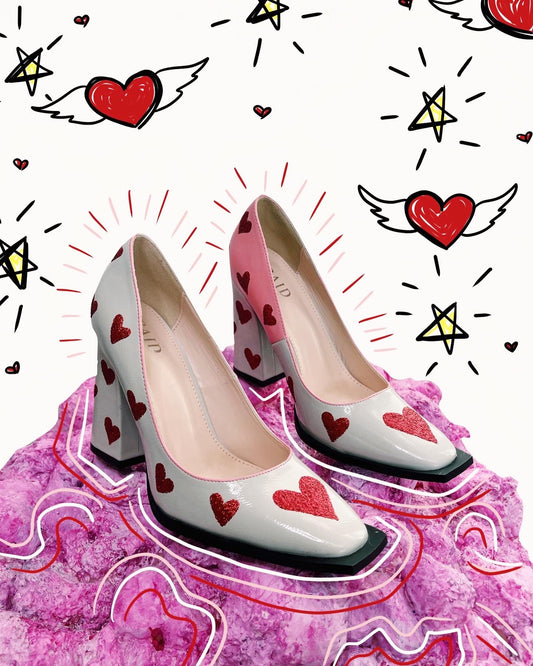 "Heartbreak Motel" hammer toe heels