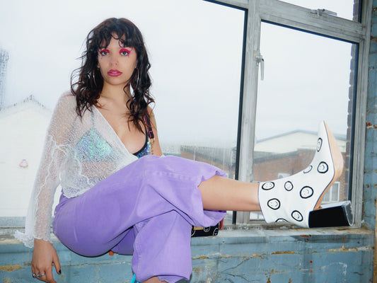 "Step Over You Happily" boots