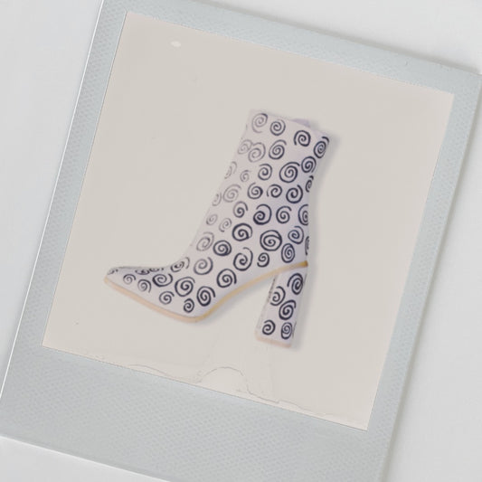 “In a Trance” modern go go boot