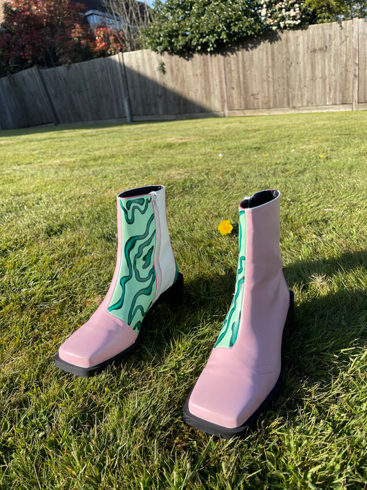 “Pineapple Express” retro boots