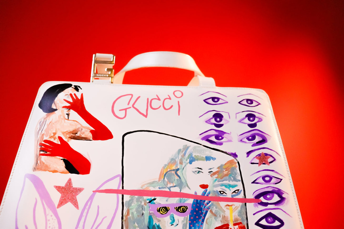 “ALL EYES ON ME” Gucci Tote