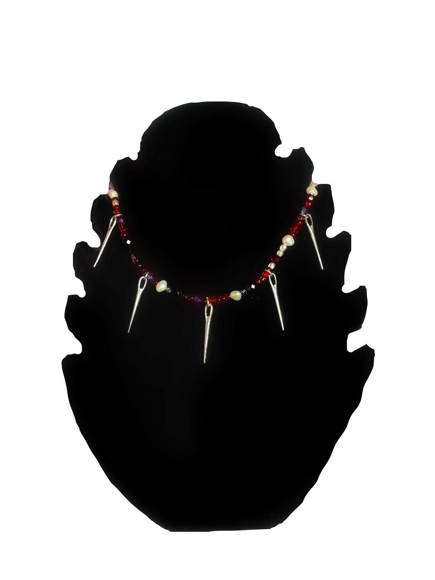 “Pierced” necklace