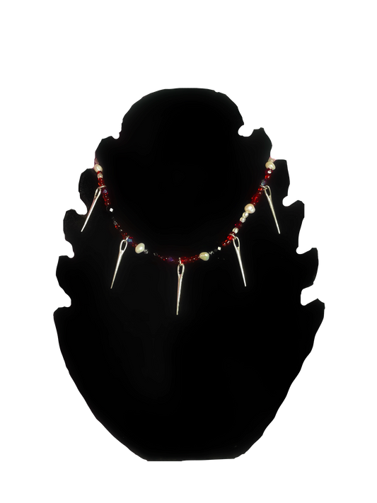 “Pierced” necklace