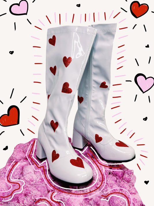 "Self love club" boots