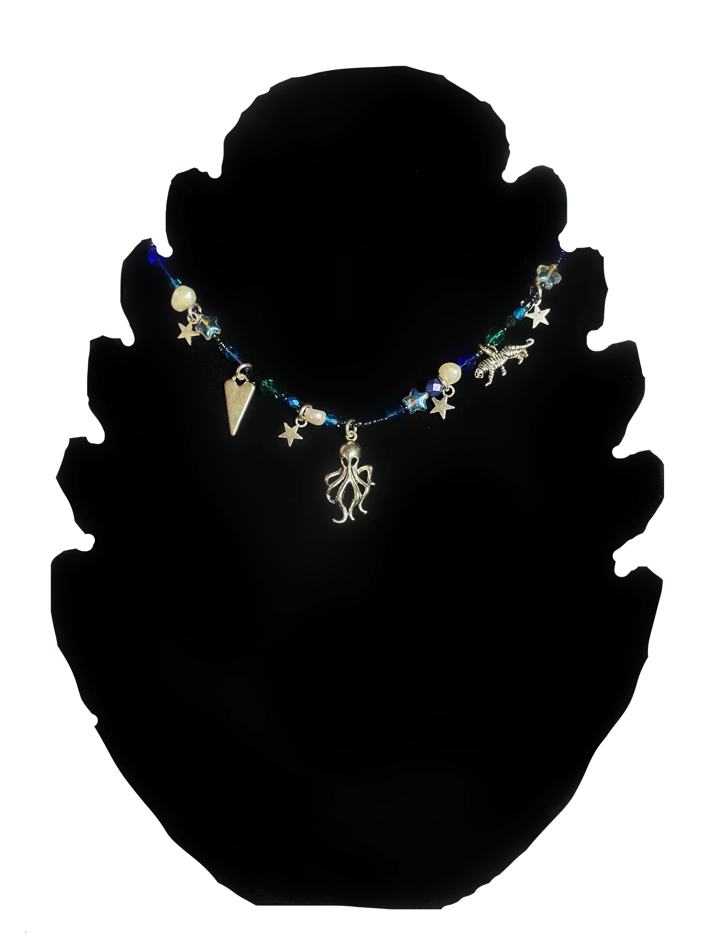 “Deep Blue” necklace